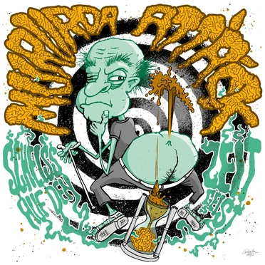 Scheiss auf den Zeitgeist by Mururoa Attäck - album cover