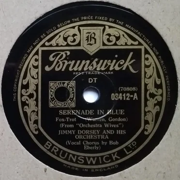 I've Got a Gal in Kalamazoo / Serenade in Blue