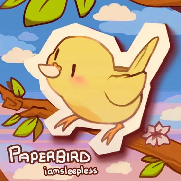 Paper Bird by iamsleepless - album cover