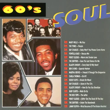 The 60's Collection: 60's Soul by Various Artists - album cover