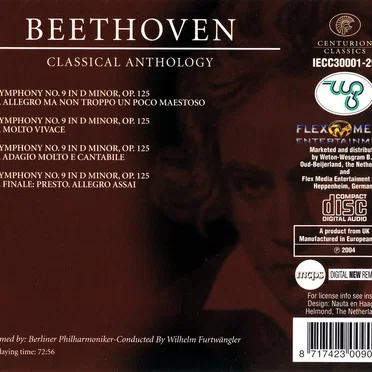 Symphony No. 9 in D Minor, Op.125 (Volume 2)