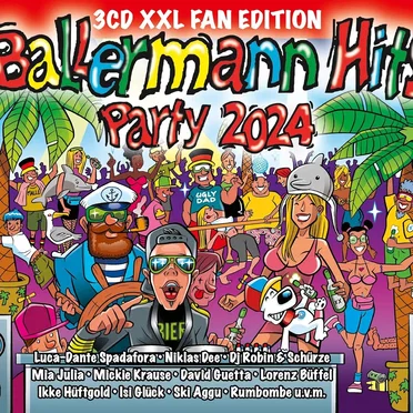 Ballermann Hits Party 2024 by Various Artists - album cover
