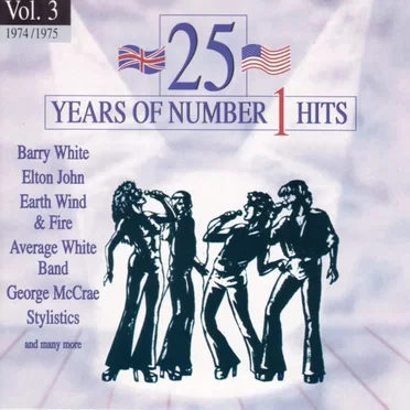 25 Years of Number 1 Hits, Volume 03: 1974/1975 by Various Artists - album cover