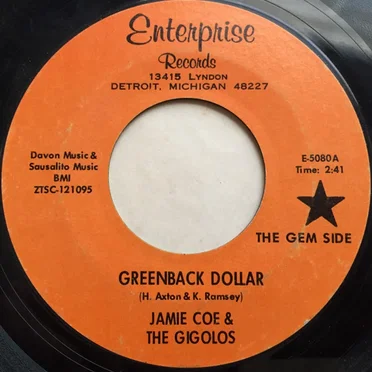 Green Back Dollar / But Yesterday