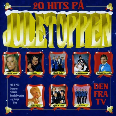 20 hits på juletoppen by Various Artists - album cover