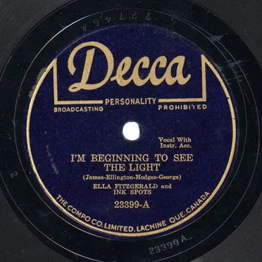 I’m Beginning to See the Light / That’s the Way It Is