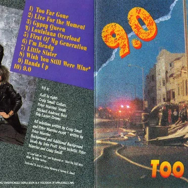 Too Far Gone by 9.0 - album cover