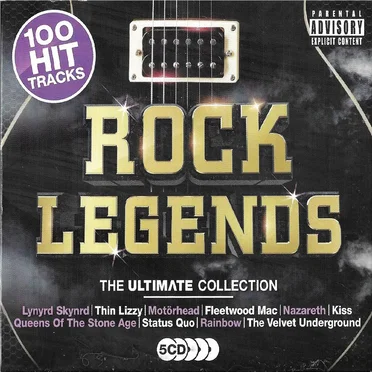 Rock Legends: The Ultimate Collection by Various Artists - album cover