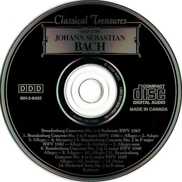 Brandenburg Concertos No. 1-4 / Badinerie BWV 1067
