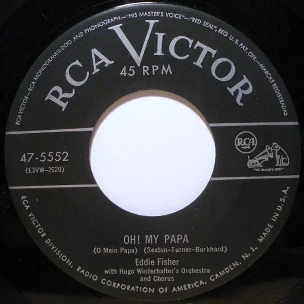 Oh! My Pa-Pa (O Mein Papa) / I Never Missed Your Sweet "Hello" Until You Said "Goodbye"