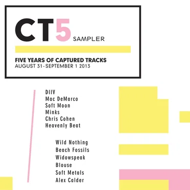 CT5 Sampler: Five Years of Captured Tracks by Various Artists - album cover