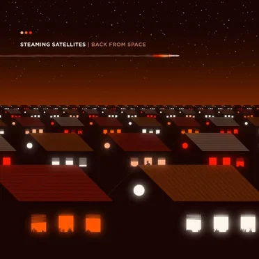Back from Space by Steaming Satellites - album cover