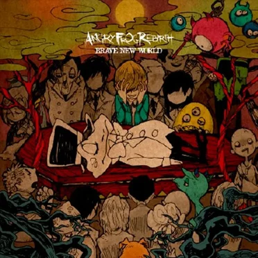 BRAVE NEW WORLD by ANGRY FROG REBIRTH - album cover