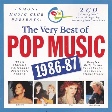 The Very Best of Pop Music 1986-87 by Various Artists - album cover