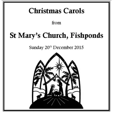 Christmas Carols 2015 by Choir of St Mary’s, Fishponds - album cover