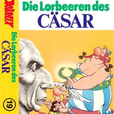 Asterix 19: Lorbeeren des Cäsars by René Goscinny - album cover