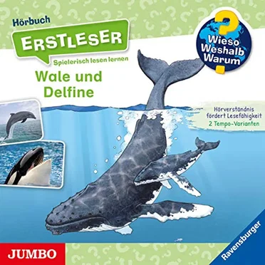 Hörbuch Erstleser - Wale und Delfine by Wieso? Weshalb? Warum? - album cover