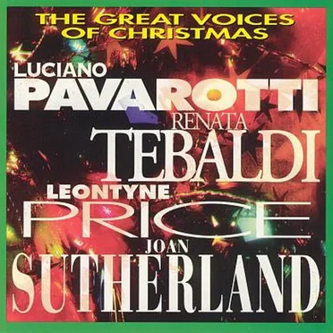 The Great Voices of Christmas by Various Artists - album cover
