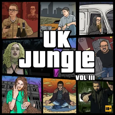 UK Jungle, Volume 3 by Various Artists - album cover