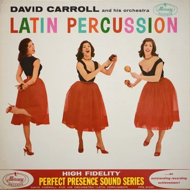 Latin Percussion by David Carroll and His Orchestra - album cover