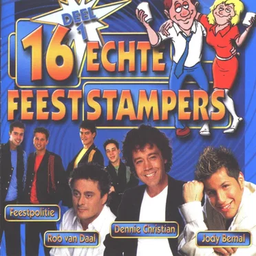 16 echte feeststampers, deel 1 by Various Artists - album cover