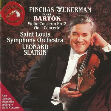 Violin Concerto No. 2 / Viola Concerto (Saint Louis Symphony Orchestra feat. conductor: Leonard Slatkin, violin/viola: Pinchas Zukerman)