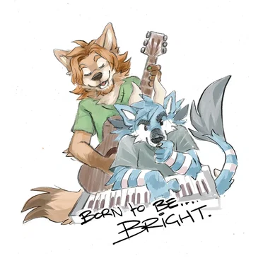 Born To Be Bright by dirdwolf - album cover