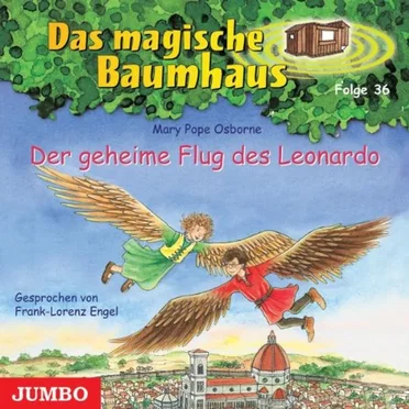 Das magische Baumhaus, Folge 36: Der geheime Flug des Leonardo by Mary Pope Osborne - album cover