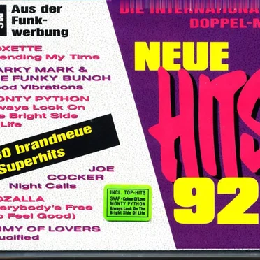Neue Hits 92: Die internationale Doppel‐CD by Various Artists - album cover