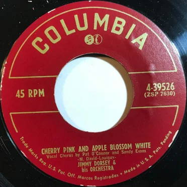 Cherry Pink and Apple Blossom White / A Kiss to Build a Dream On