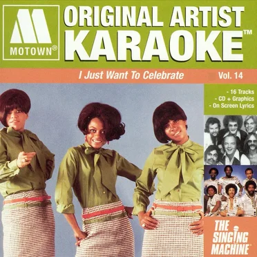 Motown Original Artist Karaoke: I Just Want To Celebrate by Various Artists - album cover