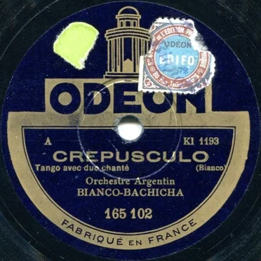 Crepusculo / Angustia by Orchestre argentin Bianco‐Bachicha - album cover