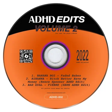ADHD Edits 002 by Various Artists - album cover