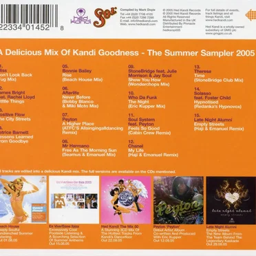 Hed Kandi: Summer Sampler 2005 by Various Artists - album cover