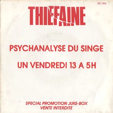 Psychanalyse du singe / Un vendredi 13 à 5h
