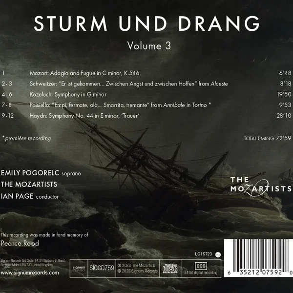 Sturm und Drang, Vol. 3