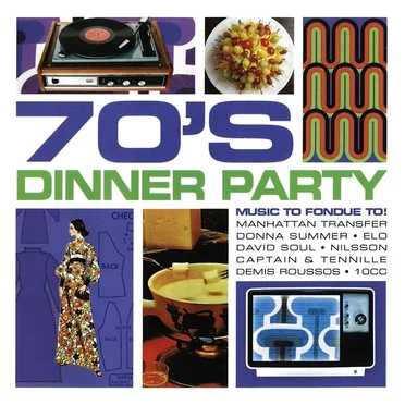 70's Dinner Party by Various Artists - album cover