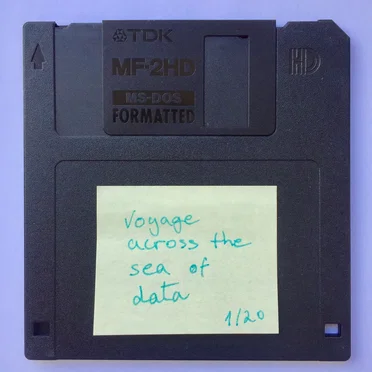 Voyage Across the Sea of Data by Pedra Ferro - album cover