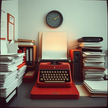 Elena at the Desk
