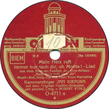 Mein Herz ruft immer nur nach dir, oh Marita! / Ich sing' mein Lied heut' nur für dich!