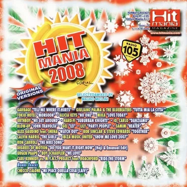 Hit Mania 2008 by Various Artists - album cover