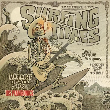 Surfing Times by Los Plantronics - album cover