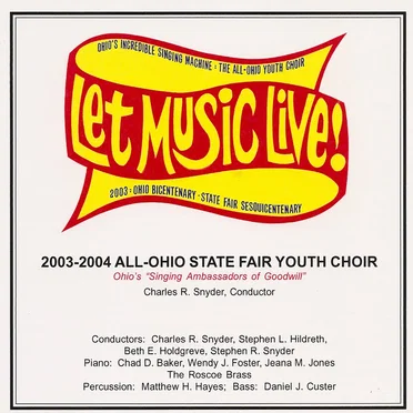 Let Music Live! by All-Ohio State Fair Youth Choir - album cover
