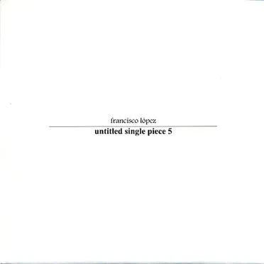 Untitled Single Piece 5