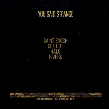 You Said Strange