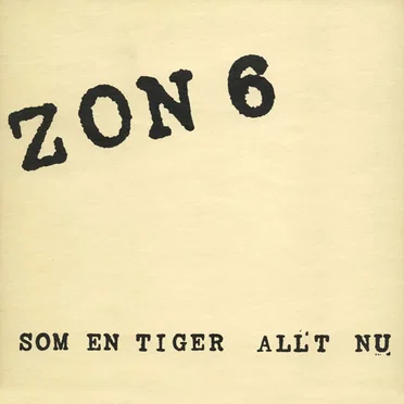 Som en tiger by Zon 6 - album cover