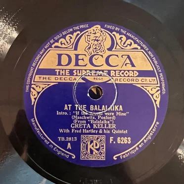 At the Balalaika / I’ve Got You Under My Skin