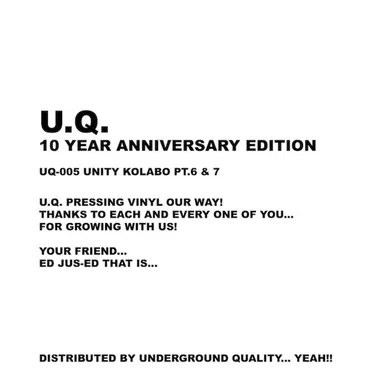 Unity Kolabo Pt 6 & 7 by Various Artists - album cover