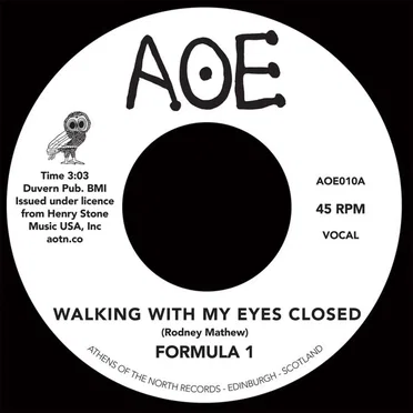 Walking With My Eyes Closed by Formula 1 - album cover