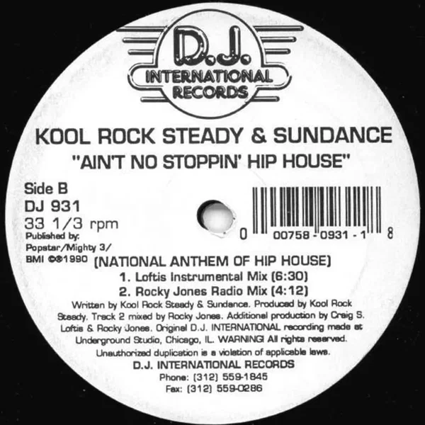 Ain't No Stoppin' Hip House: National Anthem of Hip House